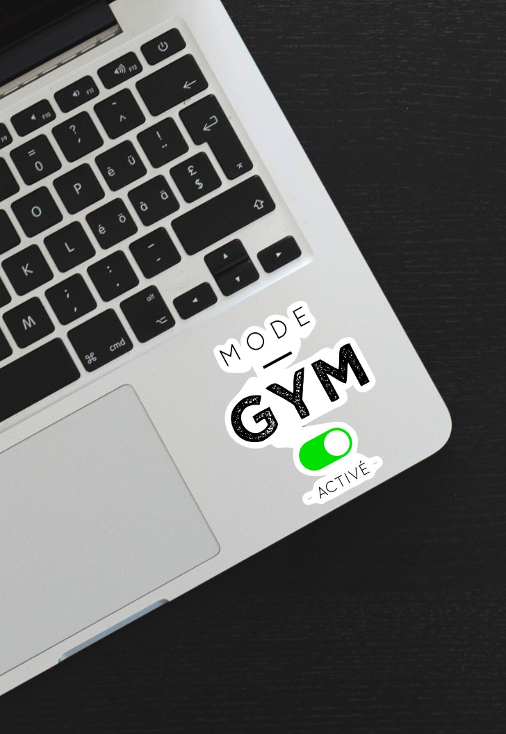 Gym Mode Active Gym Sticker