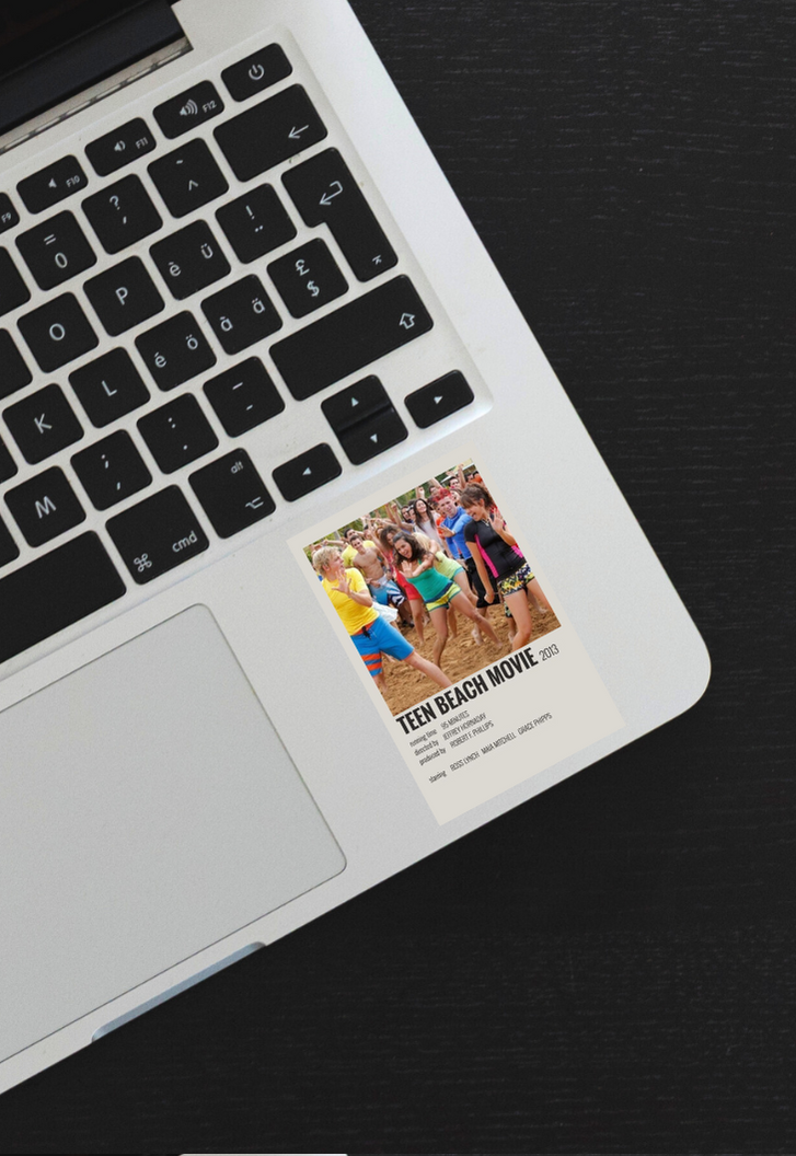 TEEN BEACH MOVIE Movie Card Sticker