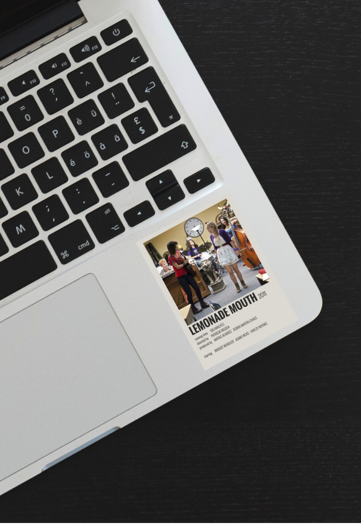 LEMONADE MOUTH Movie Card Sticker