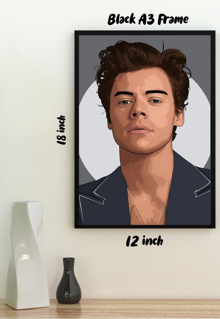 Harry Styles Art Poster