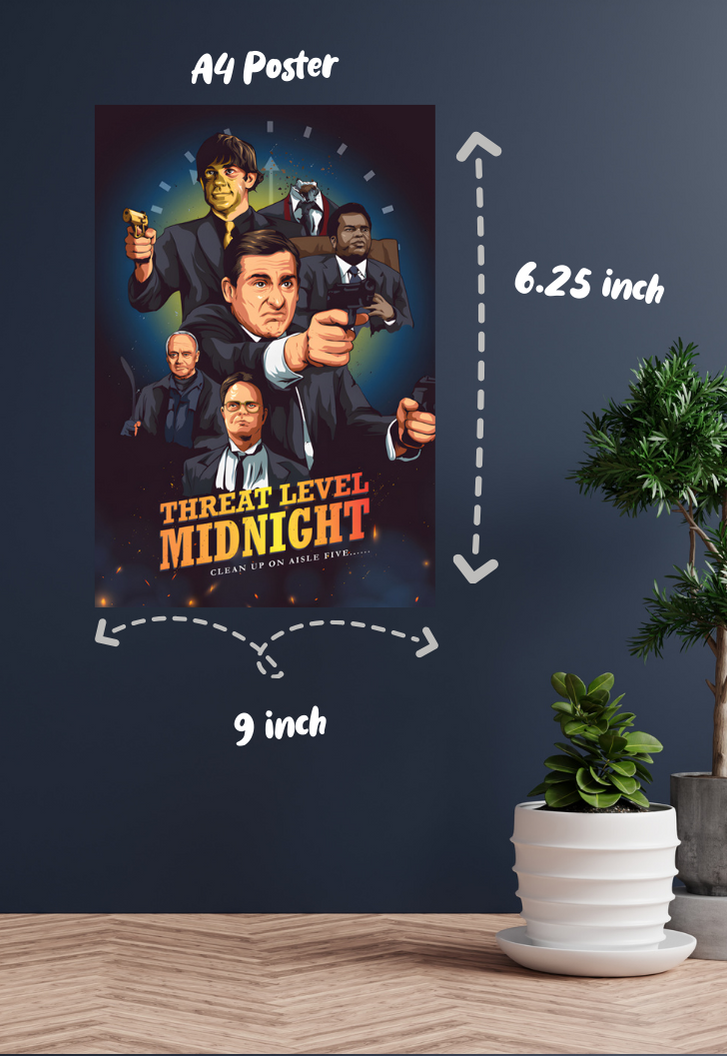 Threat Level Midnight Poster