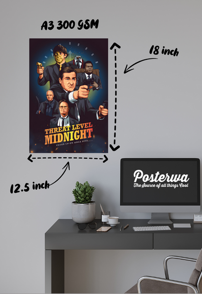 Threat Level Midnight Poster