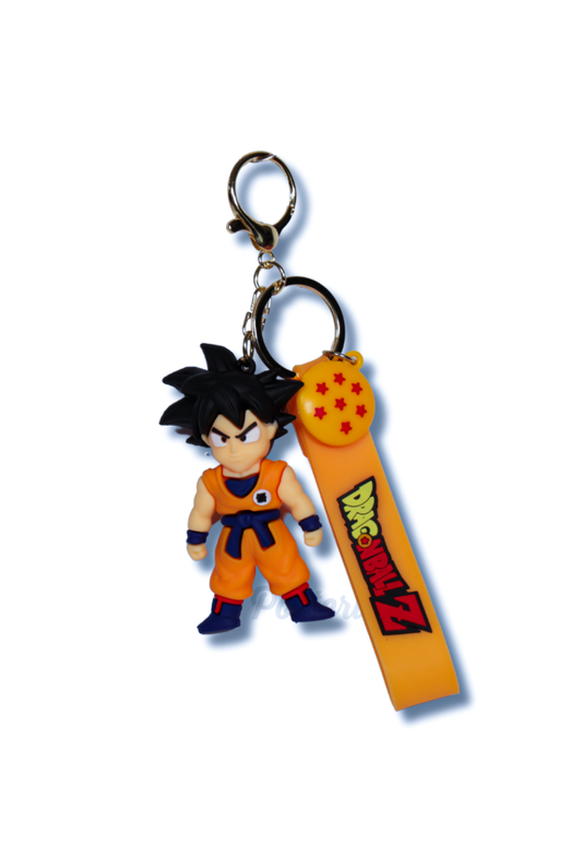 Goku DBZ Silicone Keychain