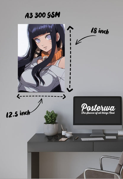 Hinata Toon Poster