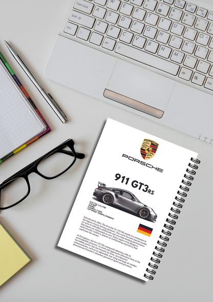 Notebook Diary  911 GT3rs | Porsche Car | CARS