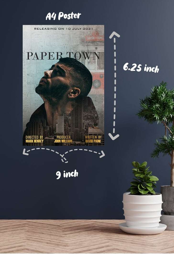 Zayn: Papertown Poster