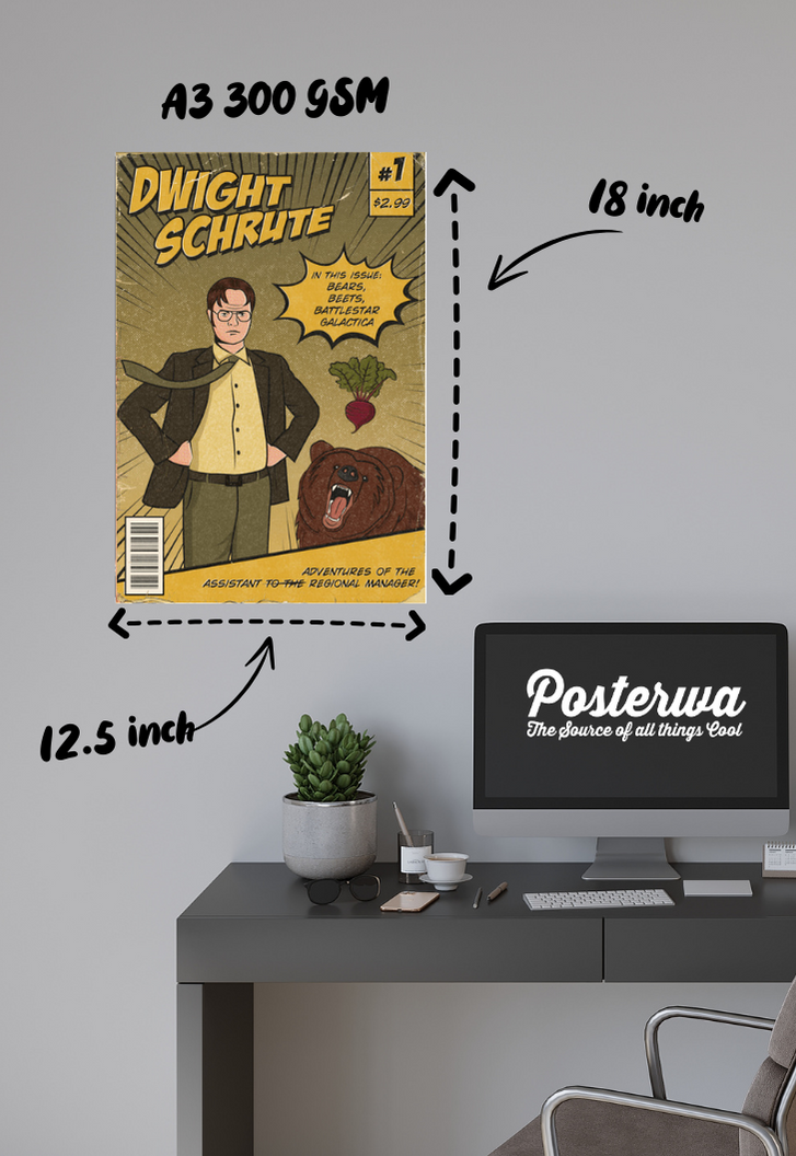 DWIGHT SCHRUTE Poster