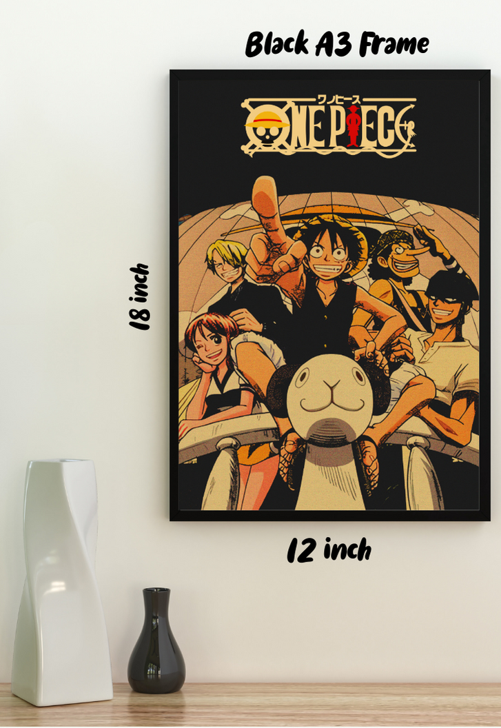 Luffy Crew Poster