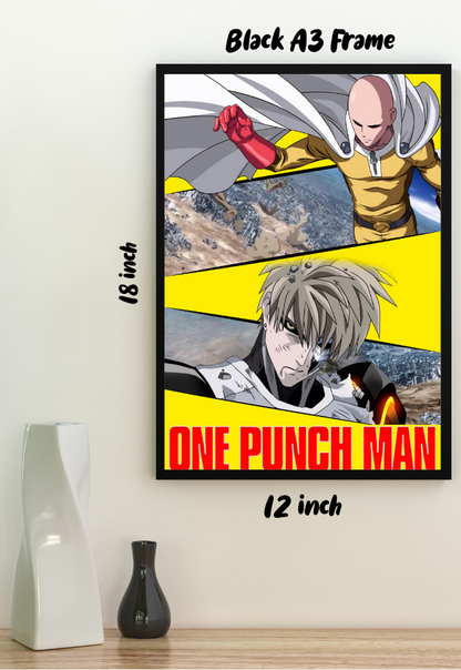 Saitama and Genos Poster