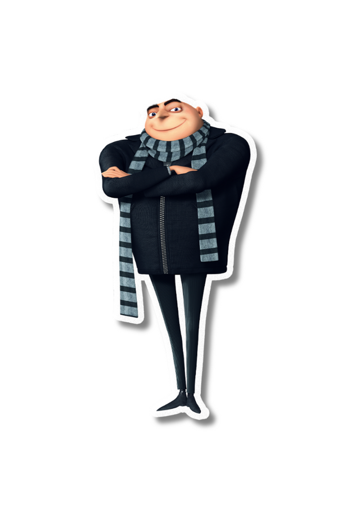 Felonious Gru Sticker