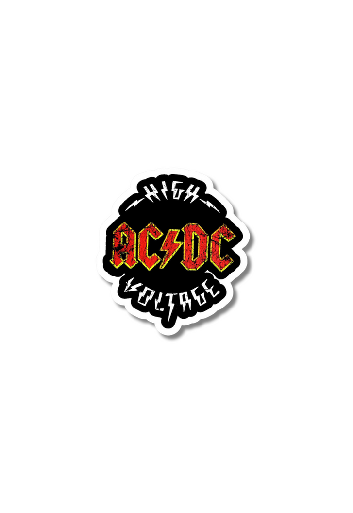 AC/DC High Voltage Sticker