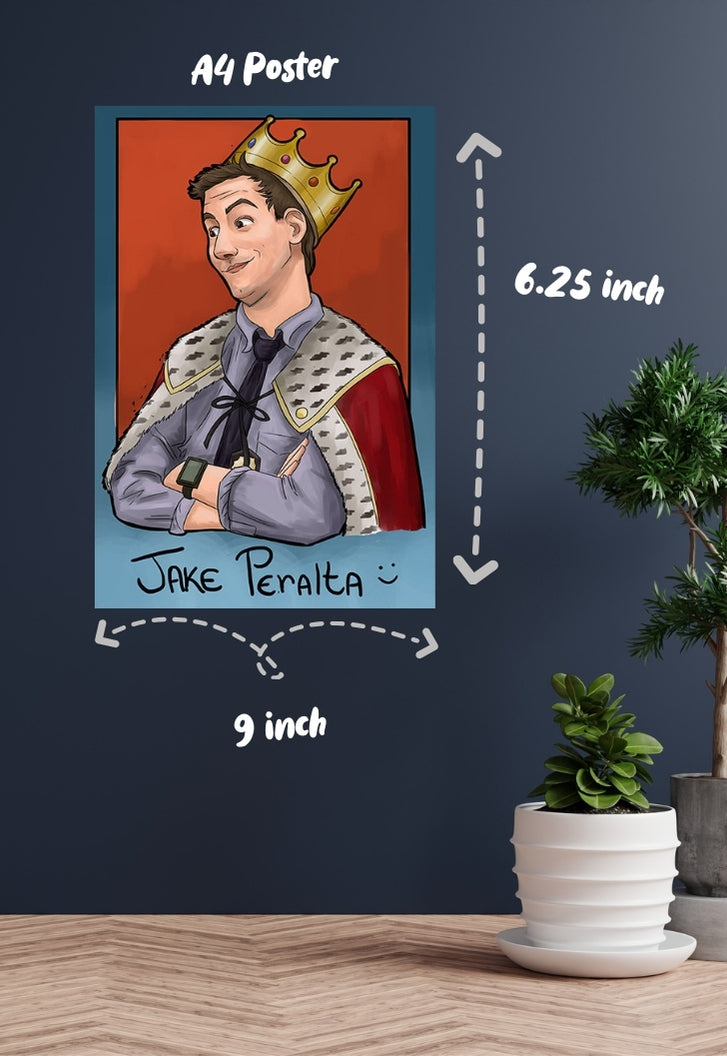 Jake Peralta King Poster