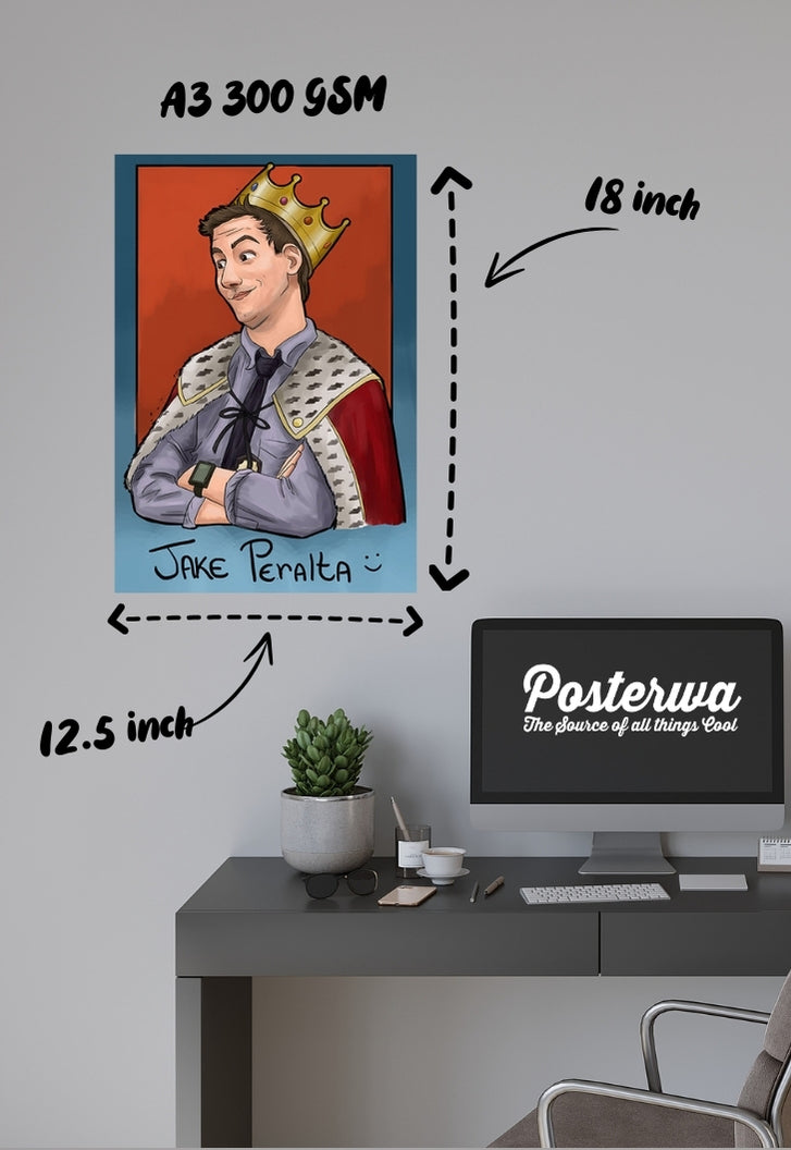 Jake Peralta King Poster