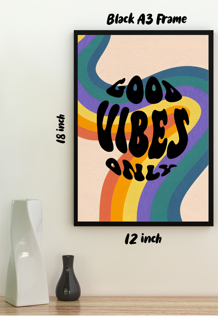 Good Vibes Only Poster