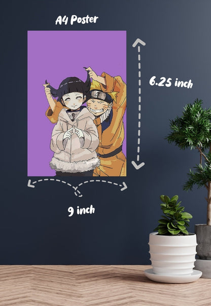 Hinata x Naruto Couple Poster