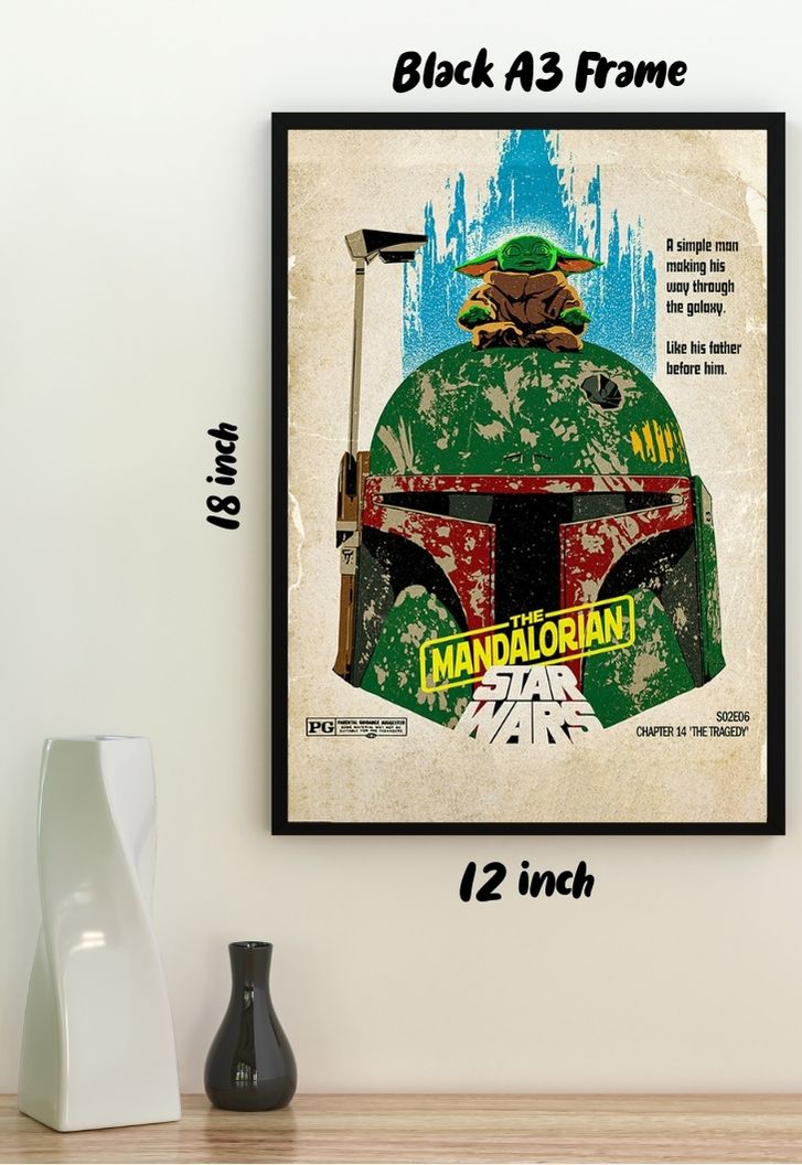 Baby Yoda Quote Poster