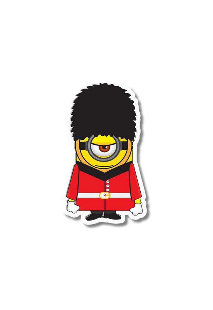 Minion Palace Guard Sticker