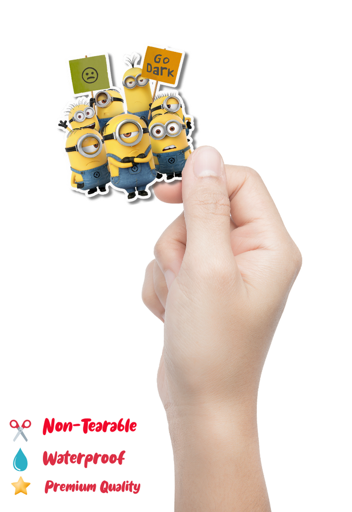 Minions Group Sticker