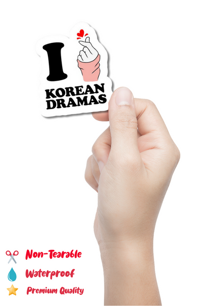 I Love Korean Drama Sticker