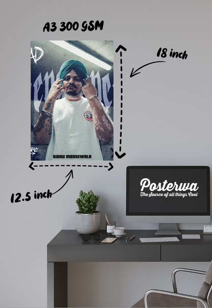 SIDHU MOOSEWALA Poster