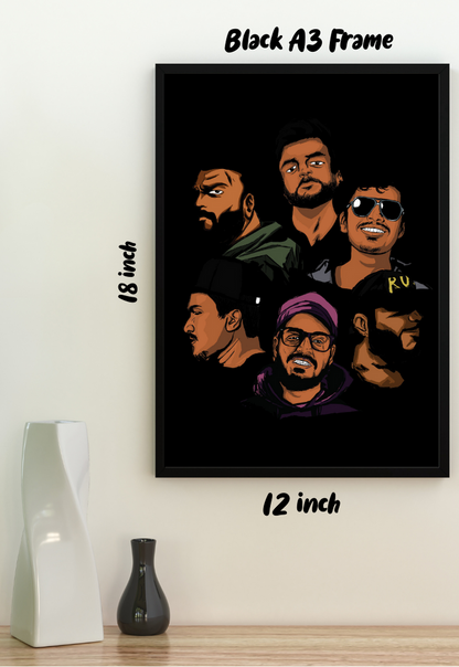 INDIAN RAPPERS Poster