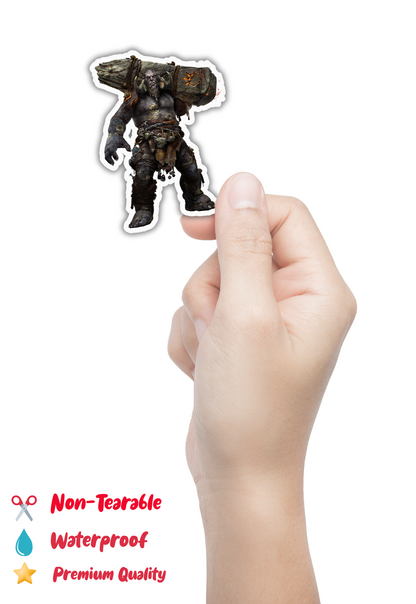 God of War: Blood Axe Space Ork Sticker