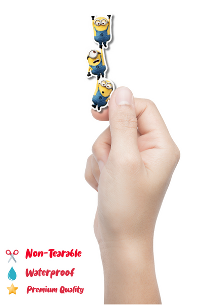 Minions Hanging Sticker