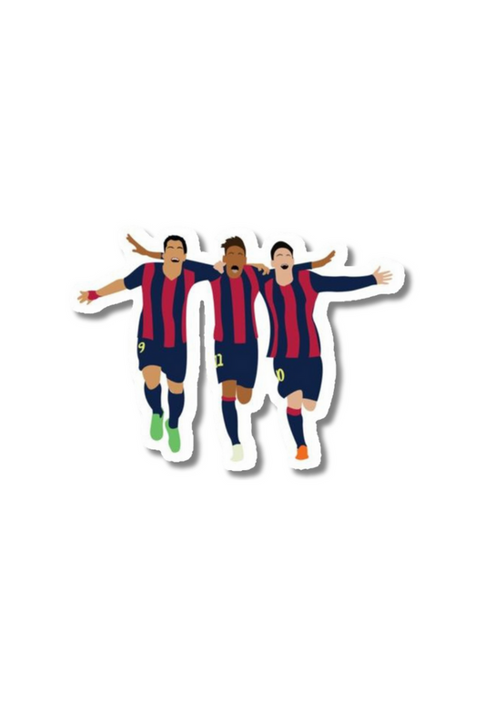 MSN Barcelona Celebration Sticker