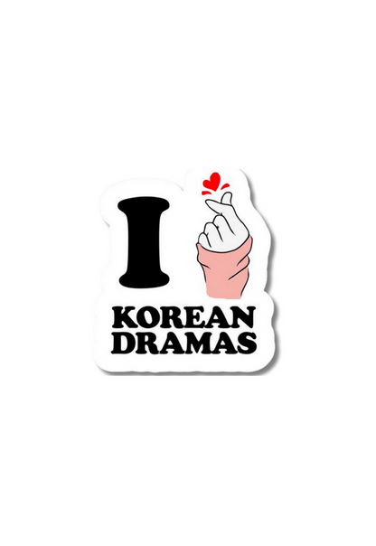 I Love Korean Drama Sticker