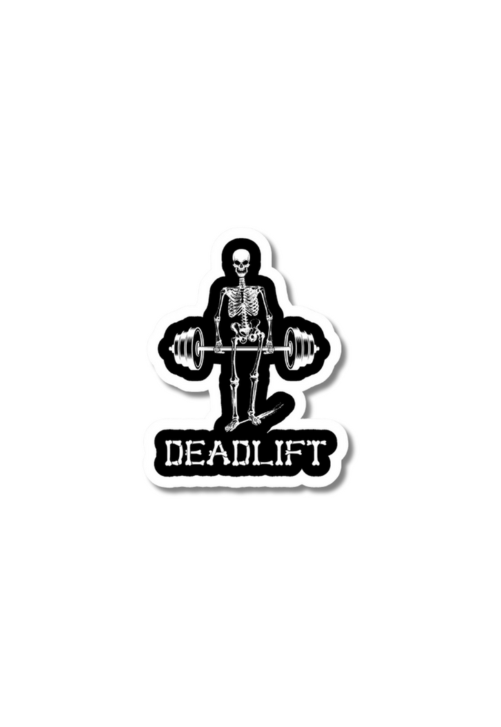 Deadlift Gym Sticker