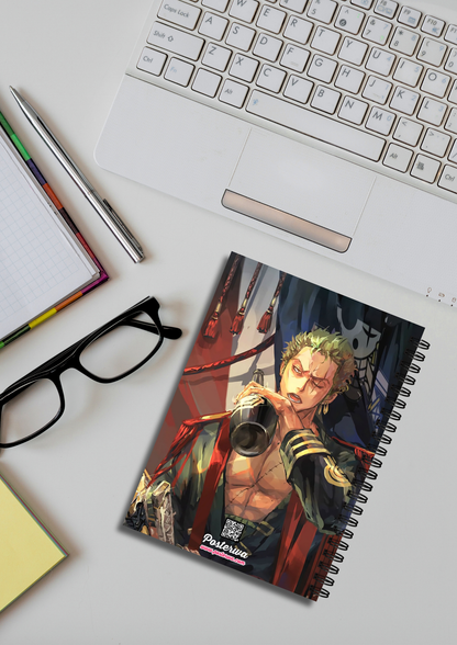 Notebook Diary Roronoa Zoro | One Piece | Anime