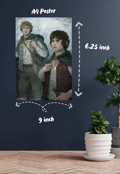 Sam and Frodo Poster