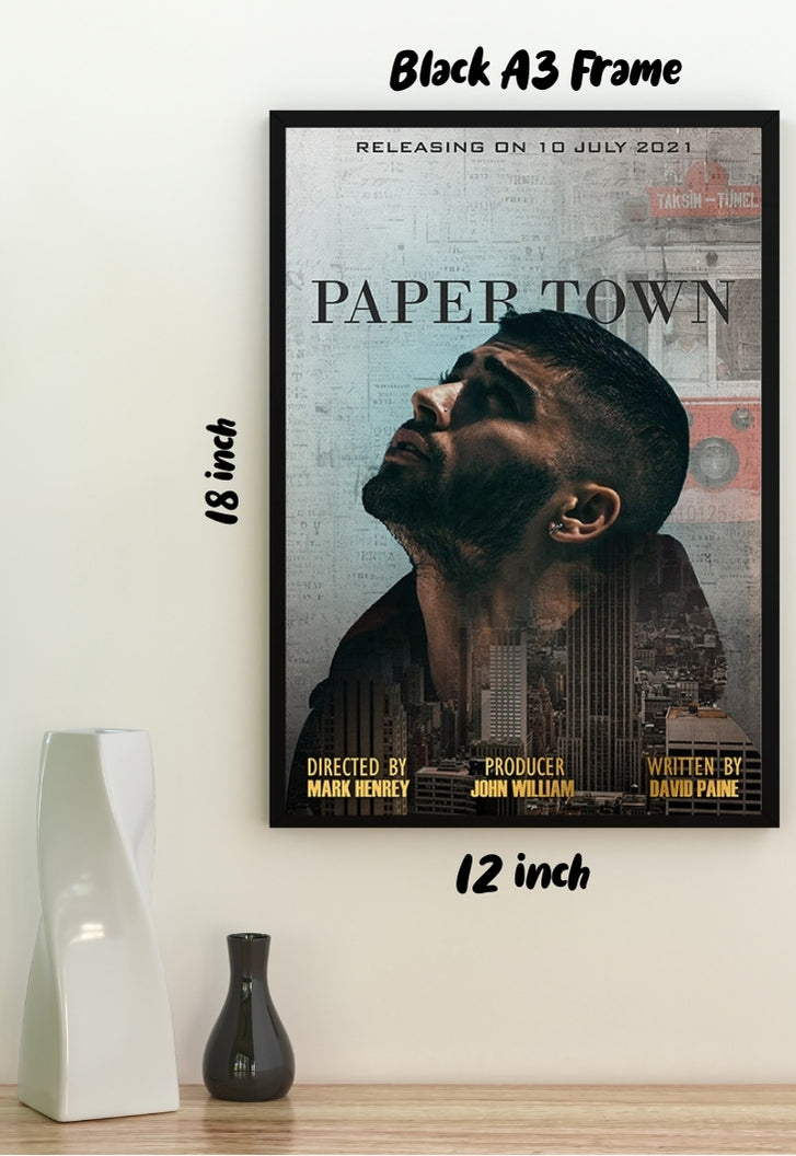 Zayn: Papertown Poster