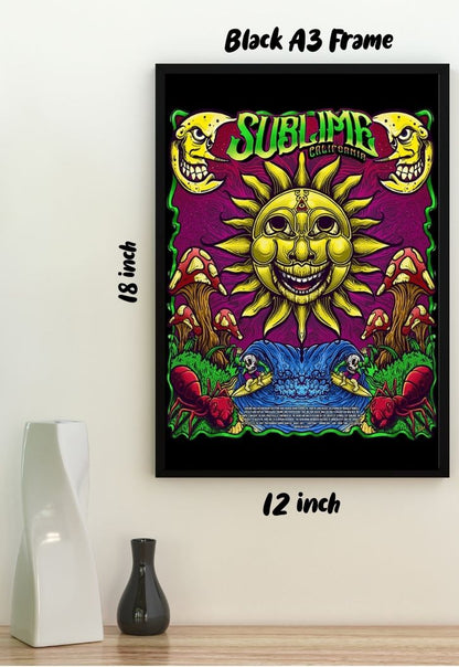 Sublime California Poster