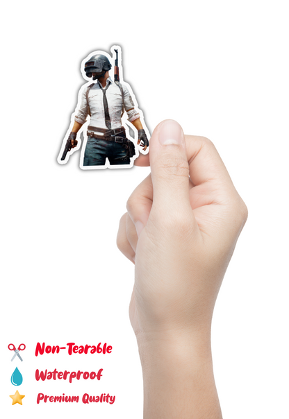 PUBG One Man Army Sticker