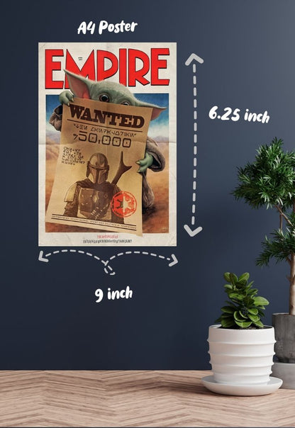 Star wars Empire Wanted Poster