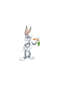 Funny Bugs Bunny Carrot Sticker
