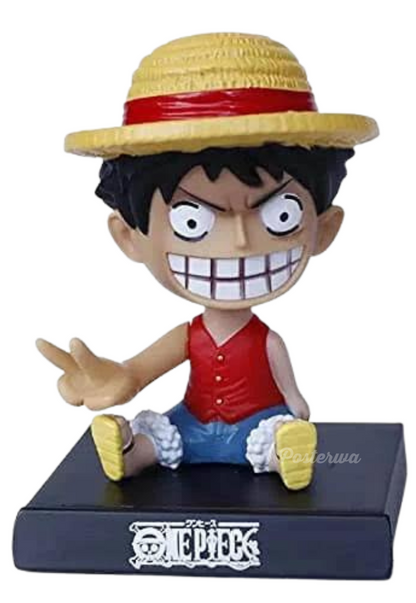 Monkey D. Luffy Bobble Head with Mobile Holder