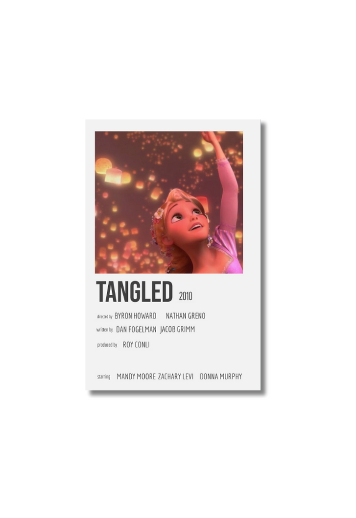 TANGLED Movie Card Sticker