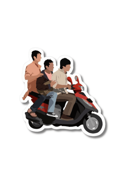 3 Idiots sticker