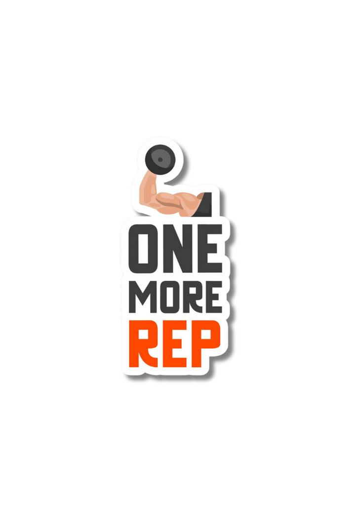 One More Rep Sticker ā Posterwa