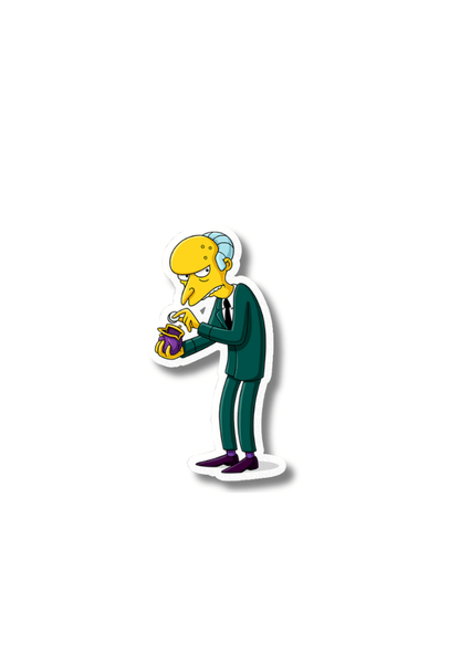 Mr. Burns Sticker