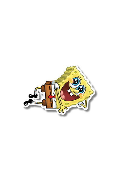 Happy Spongebob Sticker