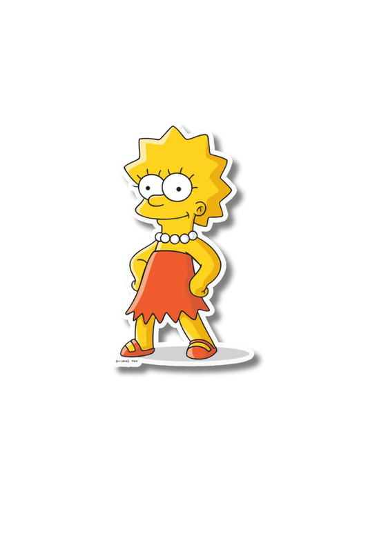 Lisa Simpson Sticker