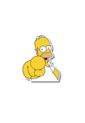 Homer Simpson Hey You Sticker