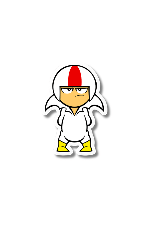 Kick Buttowski Anger Man Sticker