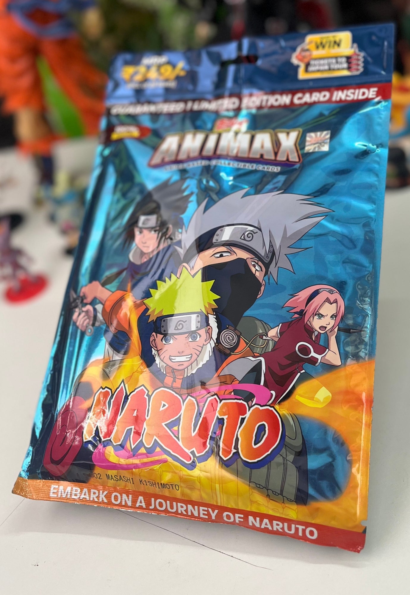 Topps Animax 2024 Official Naruto Collectible Card Game