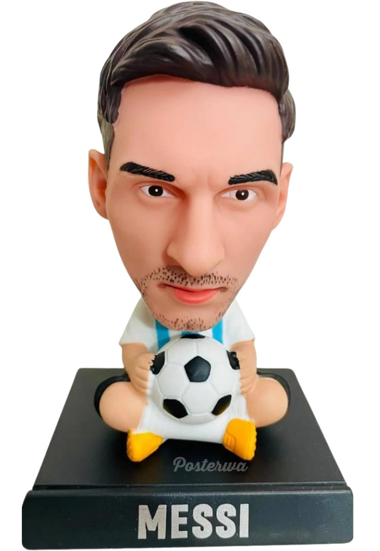 Lionel Messi Bobble Head with Mobile Holder