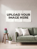 Customize Your Wall Three Piece Split Art Set