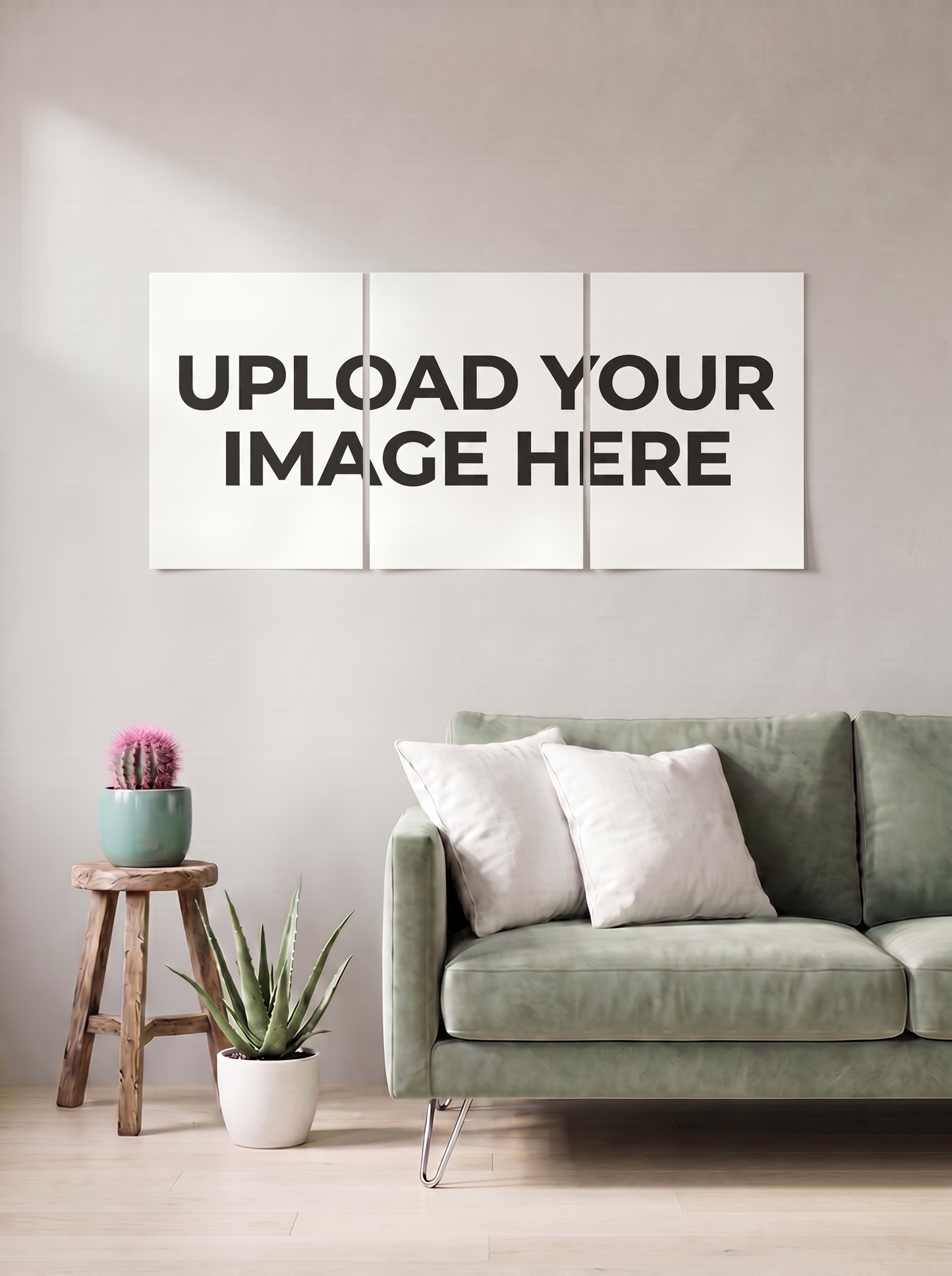 Customize Your Wall Three Piece Split Art Set